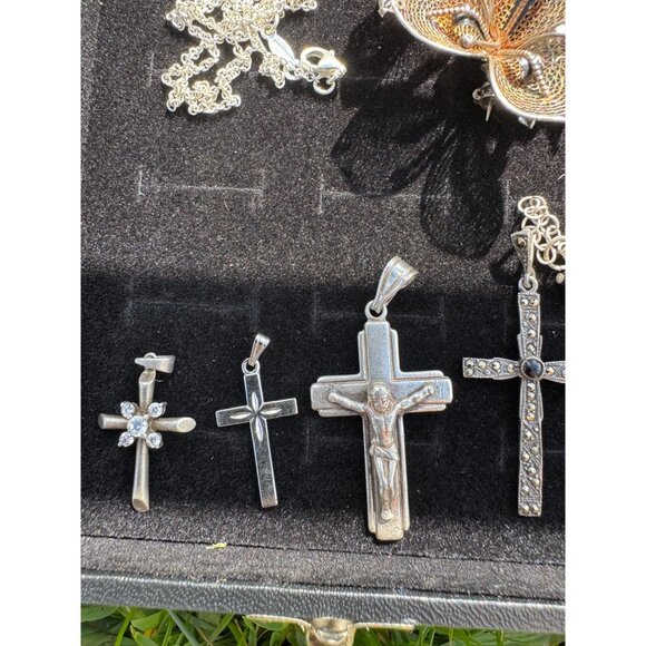 247 grams of Sterling Silver Jewelry Lot - Picture 6 of 10